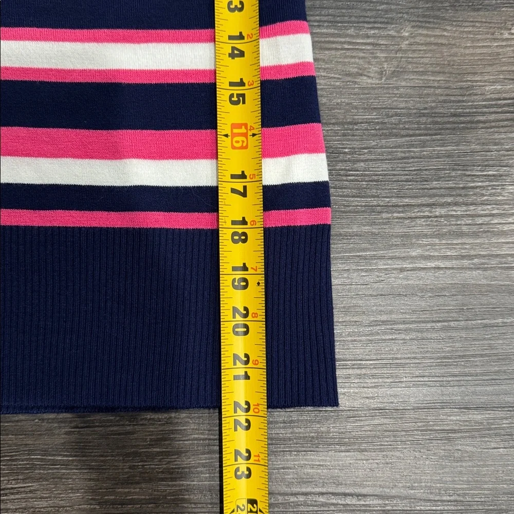 NWT Retro Bright and Beautiful Striped Sweater Size UK 14 US 10 *Runs Small NEW - Picture 5 of 6